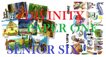 DIV1/6: DIVINITY PAPER ONE SENIOR SIX 2