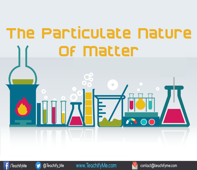 PARTICULATE NATURE OF MATTER