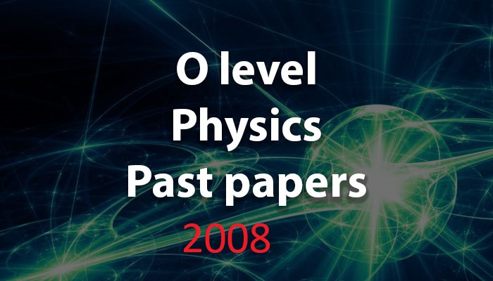 UGANDA CERTIFICATE OF EDUCATION PHYSICS PRACTICAL PAST PAPERS 2008 PAPER 3 4