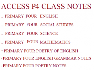 Download a Combination of All Primary Four Subjects 5