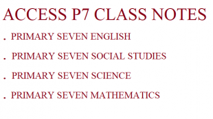 Download a Combination of All Primary Seven Subjects 7