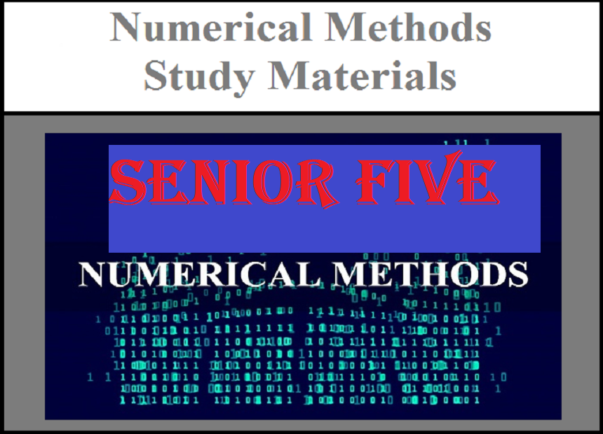 Numerical methods senior five
